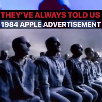 A 1984 A 🍎 ADVERTISEMENT 🤔 THEY ALWAYS TOLD US☝️
