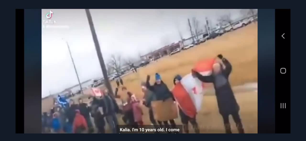 Kids from all over Canada called in to thank the truckers for fighting for their freedom