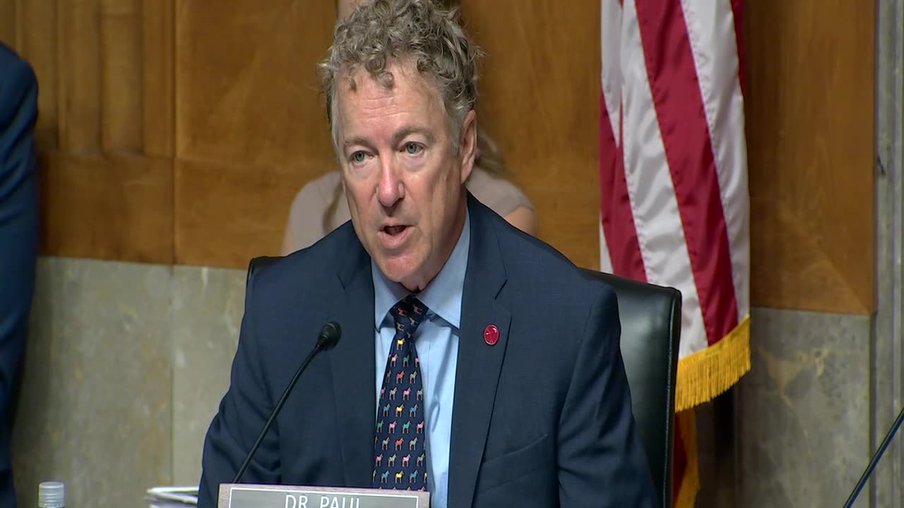 Dr. Paul Delivers Opening Remarks at Presidential Emergency Powers Hearing