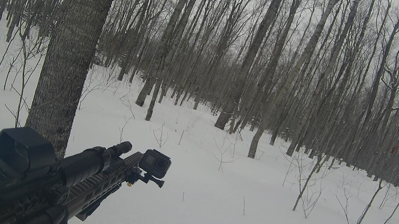 Winter Airsoft Excitement