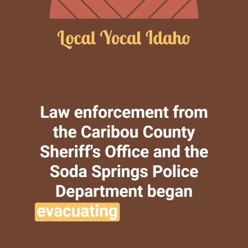 Soda Springs Evacuation and Gas Leak #idaho #podcast #Gasleak #Gas #evacuation