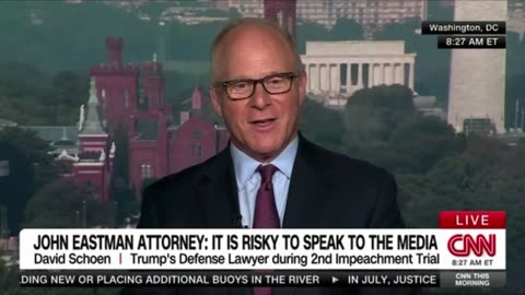 Trump Impeachment Lawyer David Schoen Explains Again How 14th Amend. Will NOT Keep Trump Off Ballot