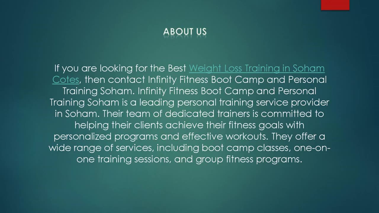 Get Weight Loss Training in Soham Cotes