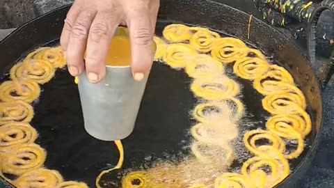 Jalebi Meking At Mithi Tharparkar Sindh Pakistan