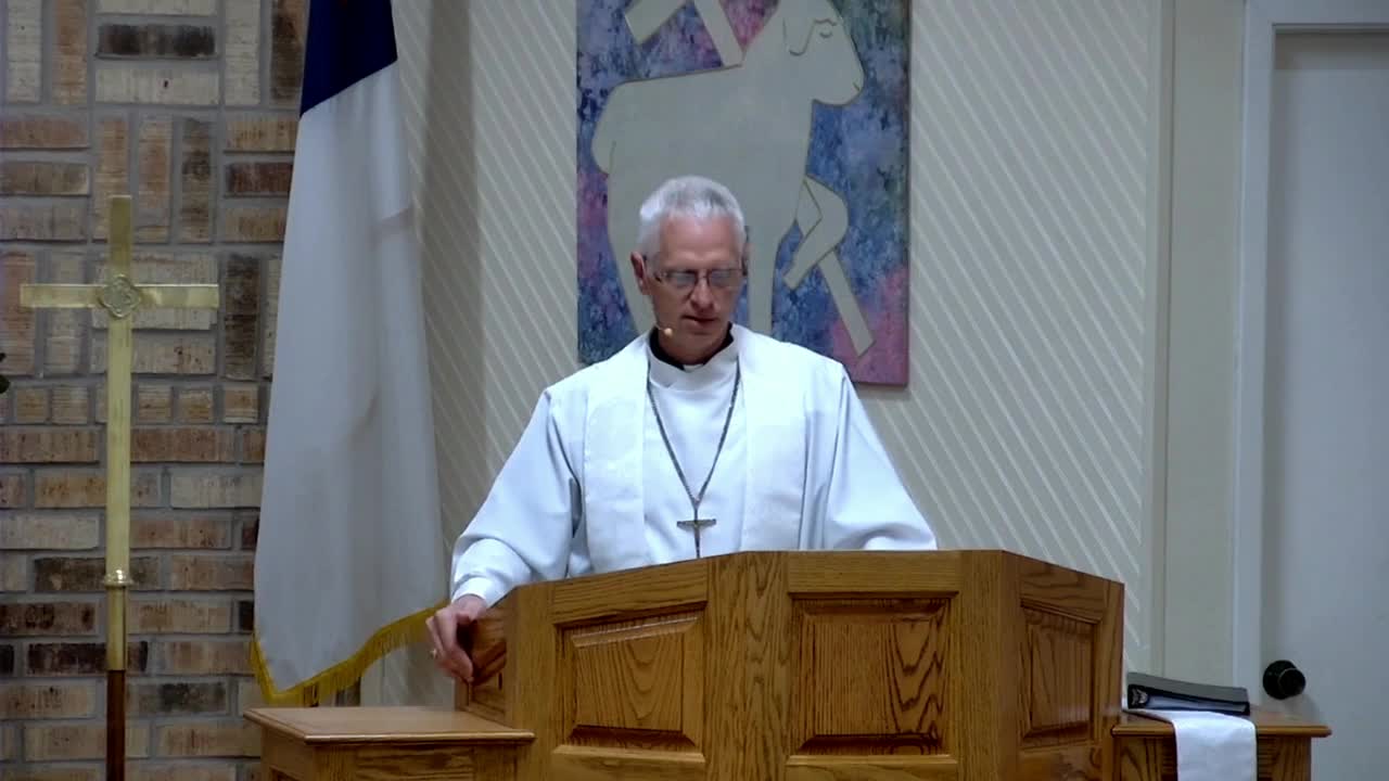 Sermon for the 7th Sunday of Easter, May 29, 2022, Victory in Christ Lutheran Church, Newark, TX