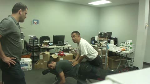 Luodong Massages Man In Back Office (Part 2)