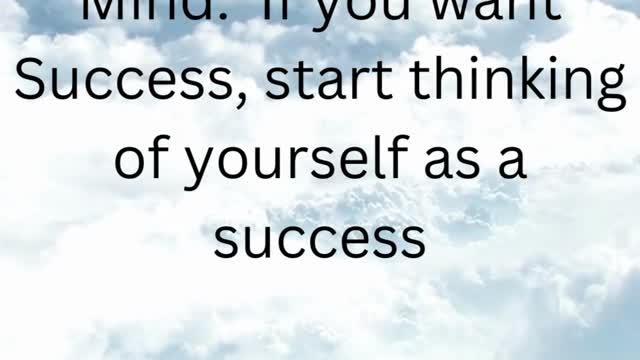 Success is a?