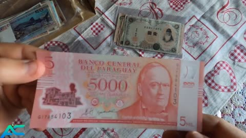 UNBOXING banknotes 50 countries World Paper Money by Collector