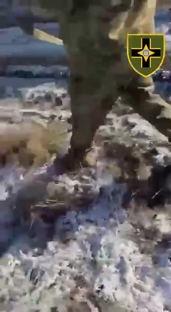 A beautiful downing of the Russian kamikaze drone "Lancet" from the Ukrainian air defense unit.