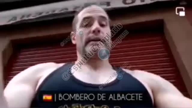 Mensaje del bombero Cristian