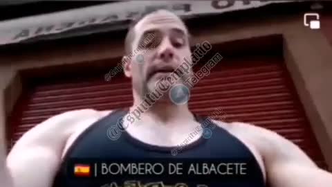 Mensaje del bombero Cristian