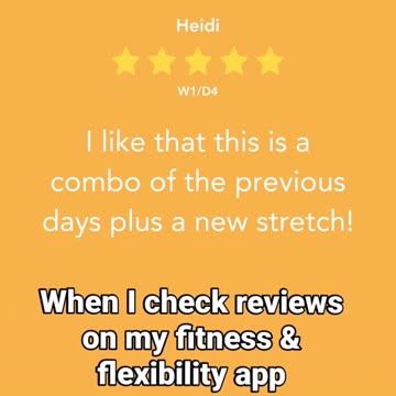 What's your fitness app like?