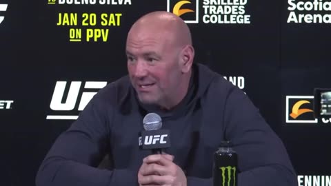 "Free Speech, Brother" - Journo Gets SMOKED by Dana White!