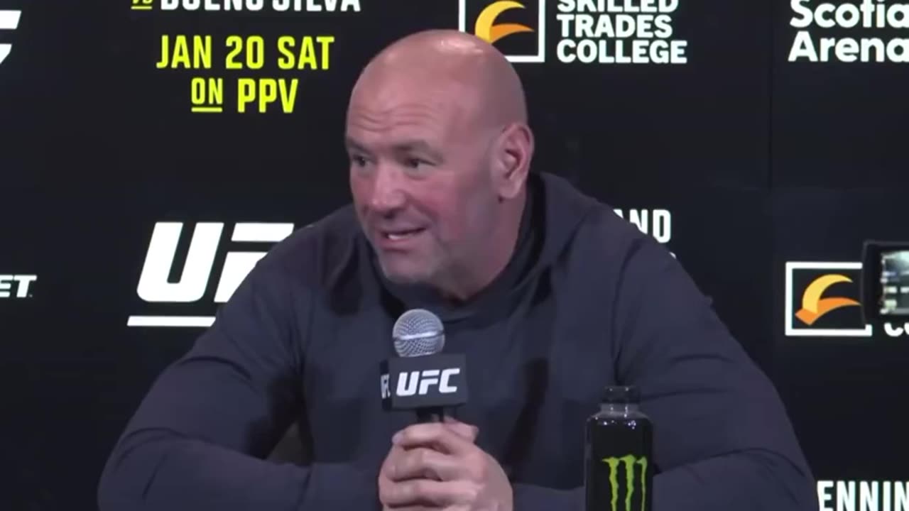 "Free Speech, Brother" - Journo Gets SMOKED by Dana White!