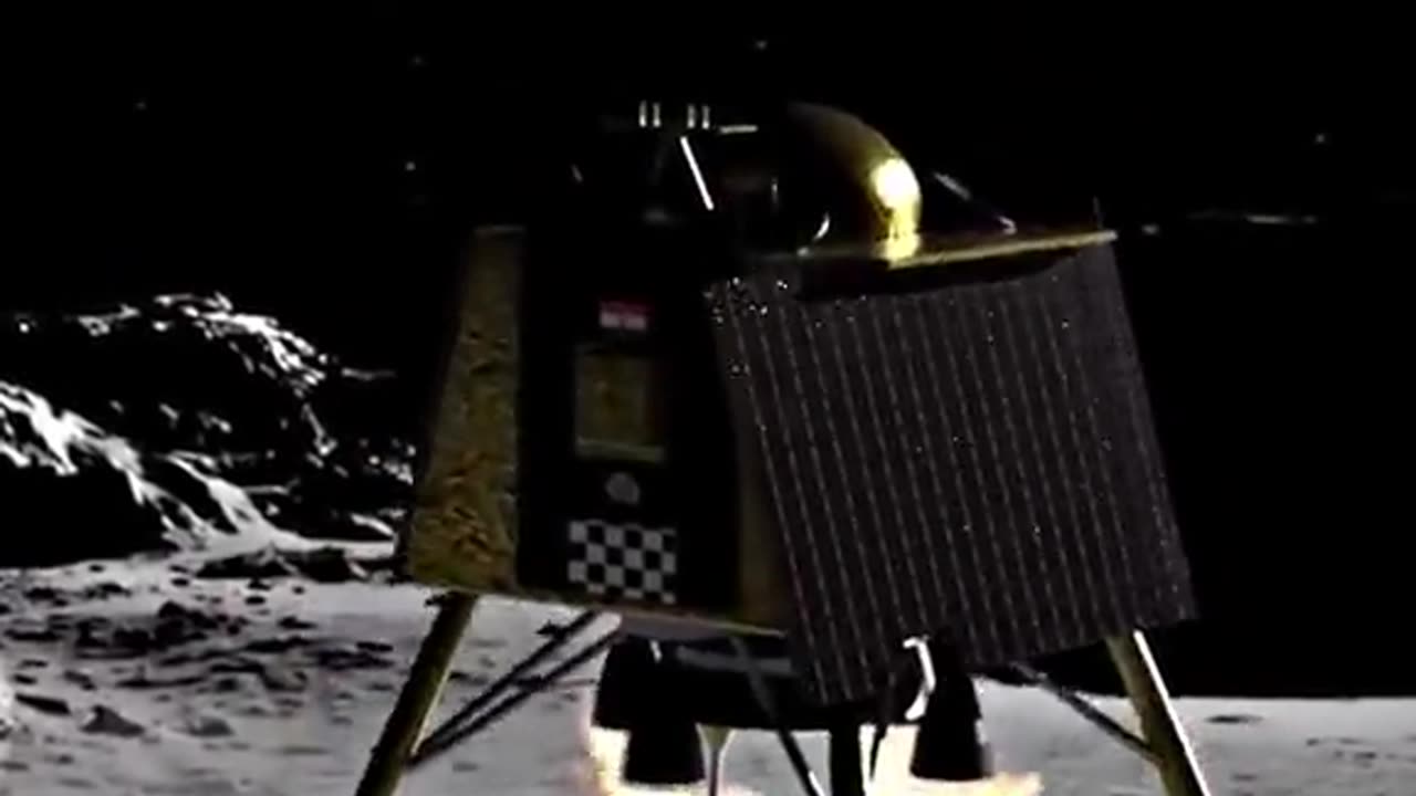 Chandaryan 3 landed on moon #india #space #moon