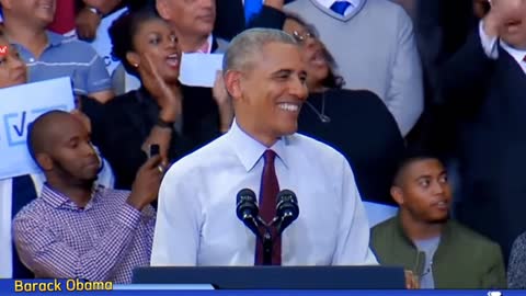 HILARIOUS: President Obama Loses Control of the Crowd After Trump Supporter Interrupts the Rally FNN