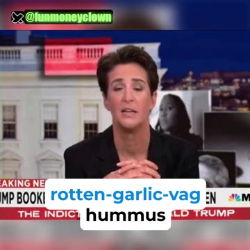 Rachel Maddow's on-air mis-hap. Why is this woman still on the air?