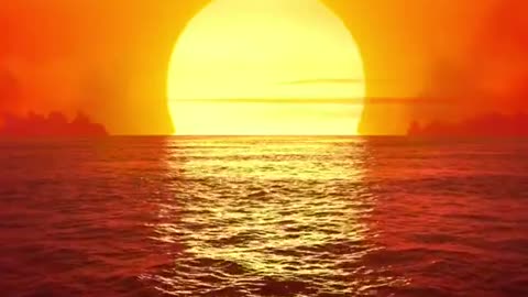 A perfect sunset