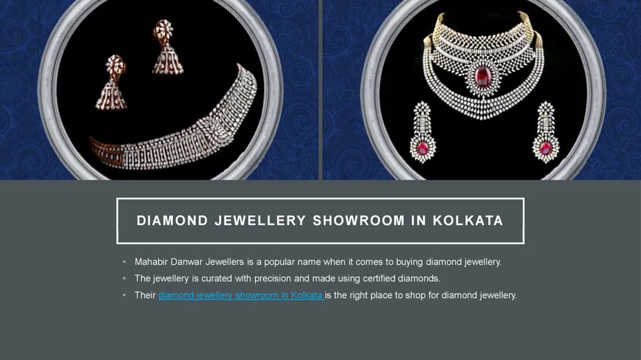 Diamond Jewellery Showroom in Kolkata