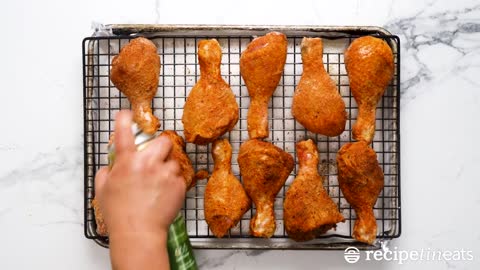 Crispy Baked Chicken Drumsticks