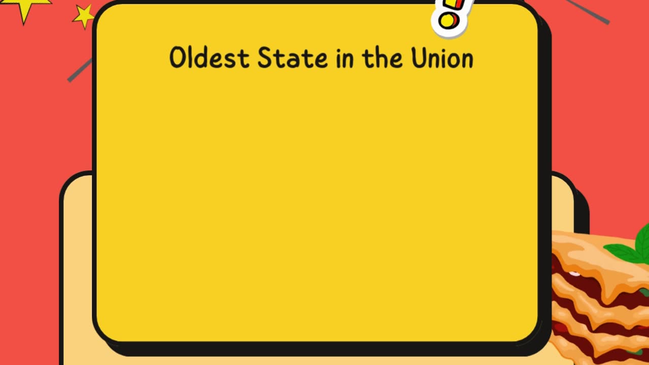 Quiz Oldest State