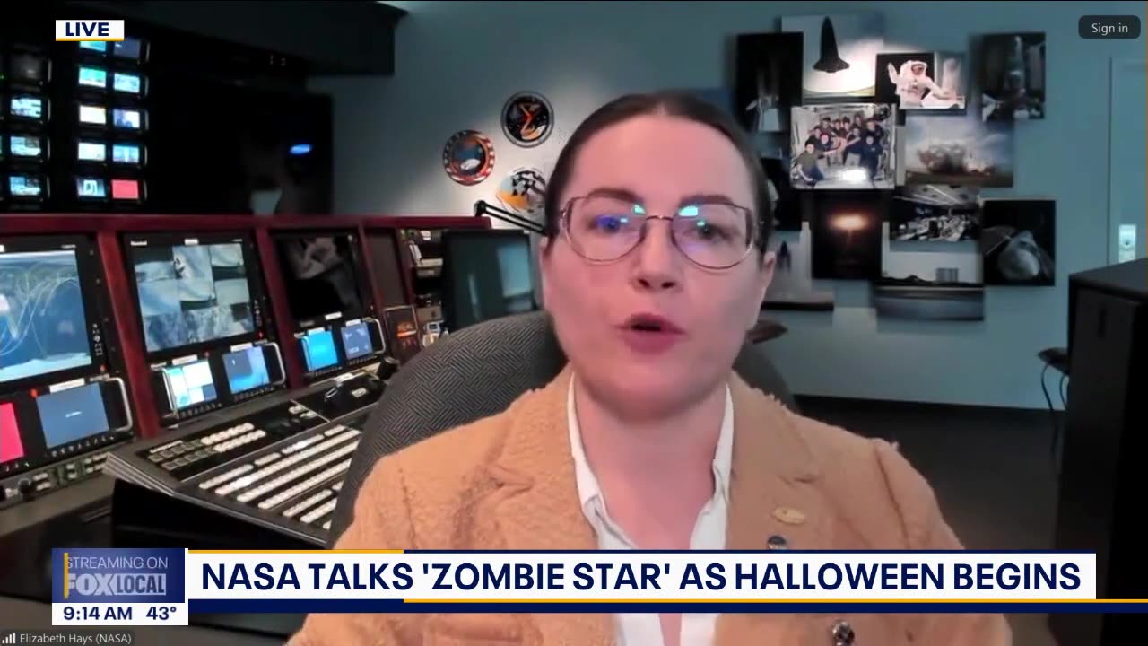 NASA talks 'Zombie Star' as Halloween begins