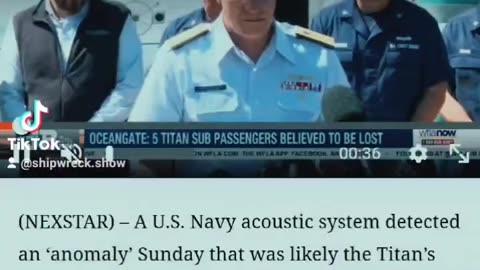 US Navy knew the Titan was destroyed since last Sunday.