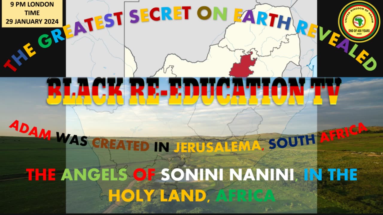 AFRICA IS THE HOLY LAND || THE ANGELS OF SONINI NANINI, IN THE HOLY LAND, AFRICA