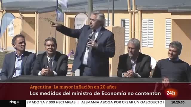 ARGENTINA: La INFLACIÓN sufre su mayor SUBIDA en los últimos 20 AÑOS | RTVE Noticias