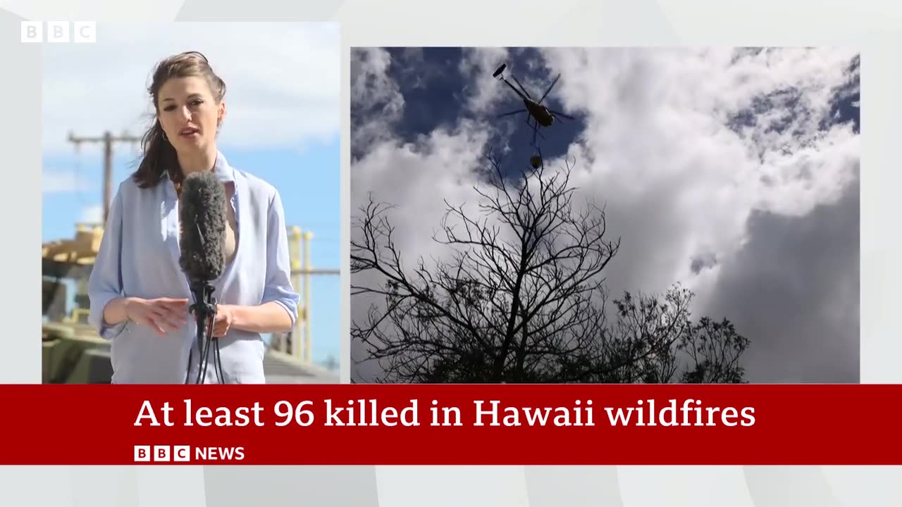 Hawai death troll ,10 to 20 wildfire victims