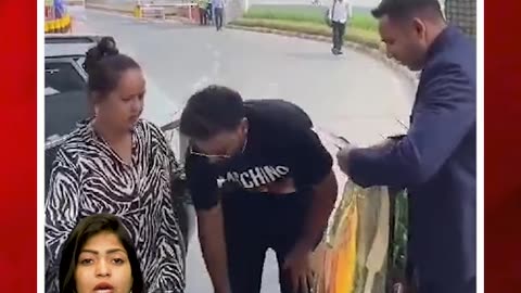 తల్లి ఆశీస్సులు తీసుకుని.. #rishabhpant taking blessing from his #mother #viralvideo | FBTV NEWS