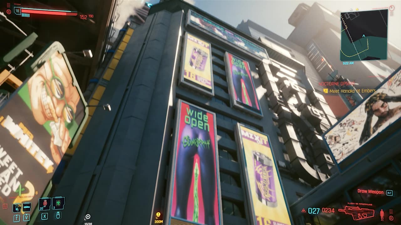 ADS IN GTAV VS CYBERPUNK | #shorts #entertainment