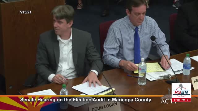 AZ SENATE HEARING ON THE ELECTION AUDIT IN MARICOPA COUNTY 7-16-21