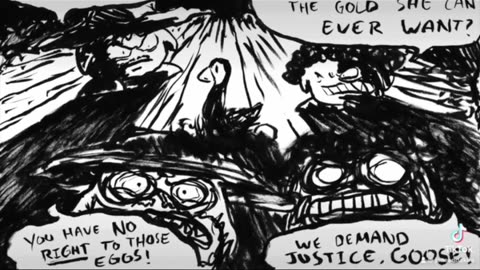 The Goose and the Golden Eggs Comic Adaptation