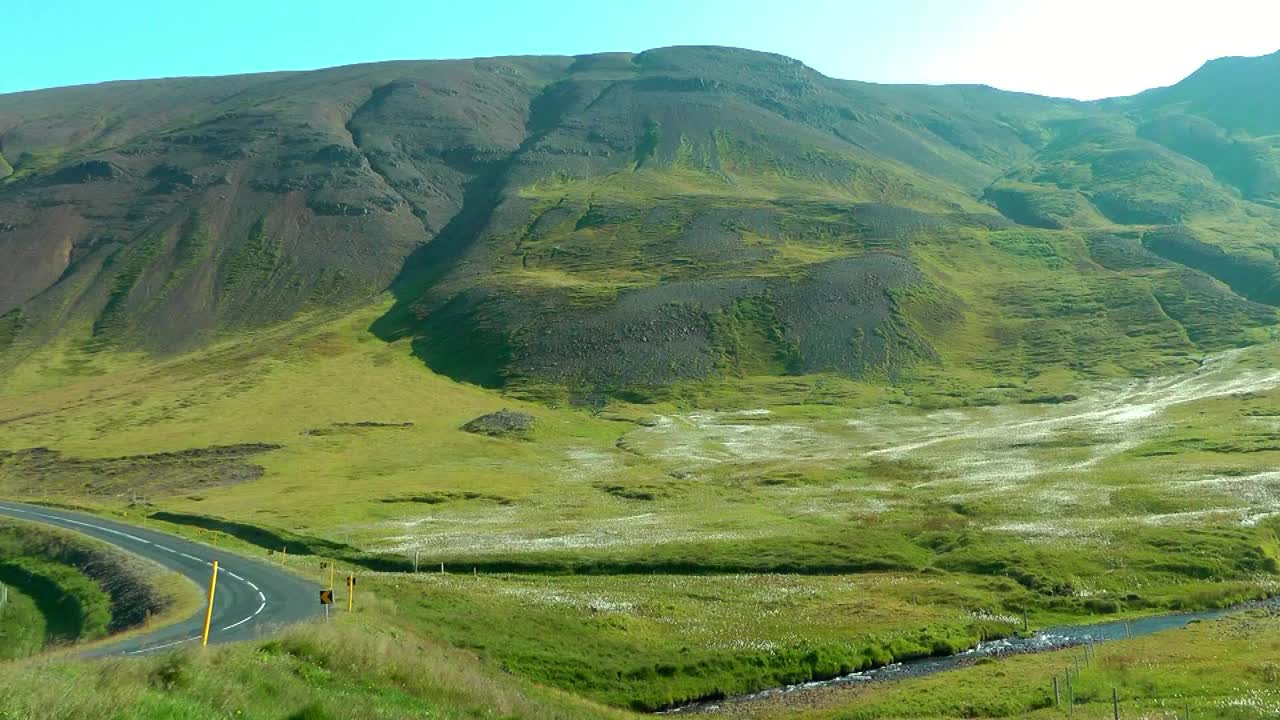 ICELAND magnificent scenery throughout the island (hd-video)