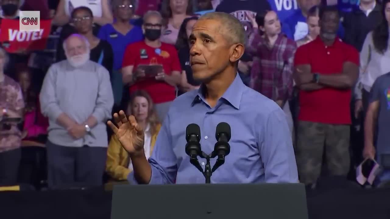 Watch Obama's closing message to voters in Philadelphia