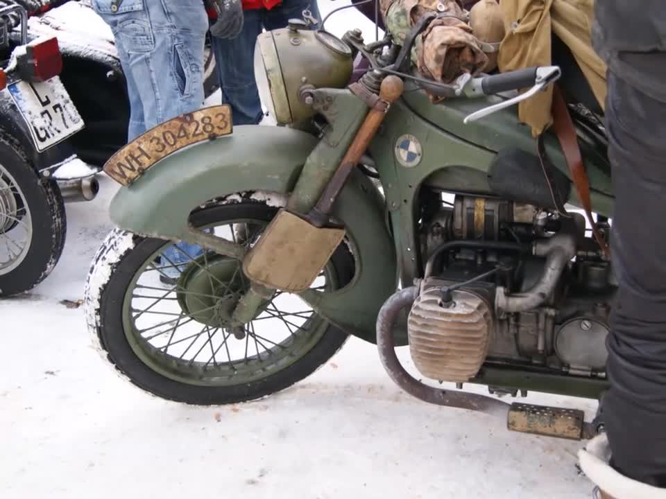 BMW R12 Wehrmacht Motorrad German WW2 Motorcycles Bike Oldtimer Boxermotor R 12 Militaria Militär