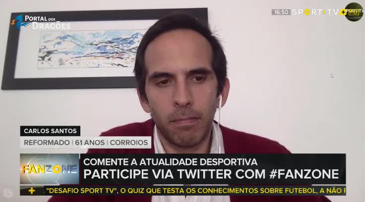 Comentador da BTV agora na Sportv