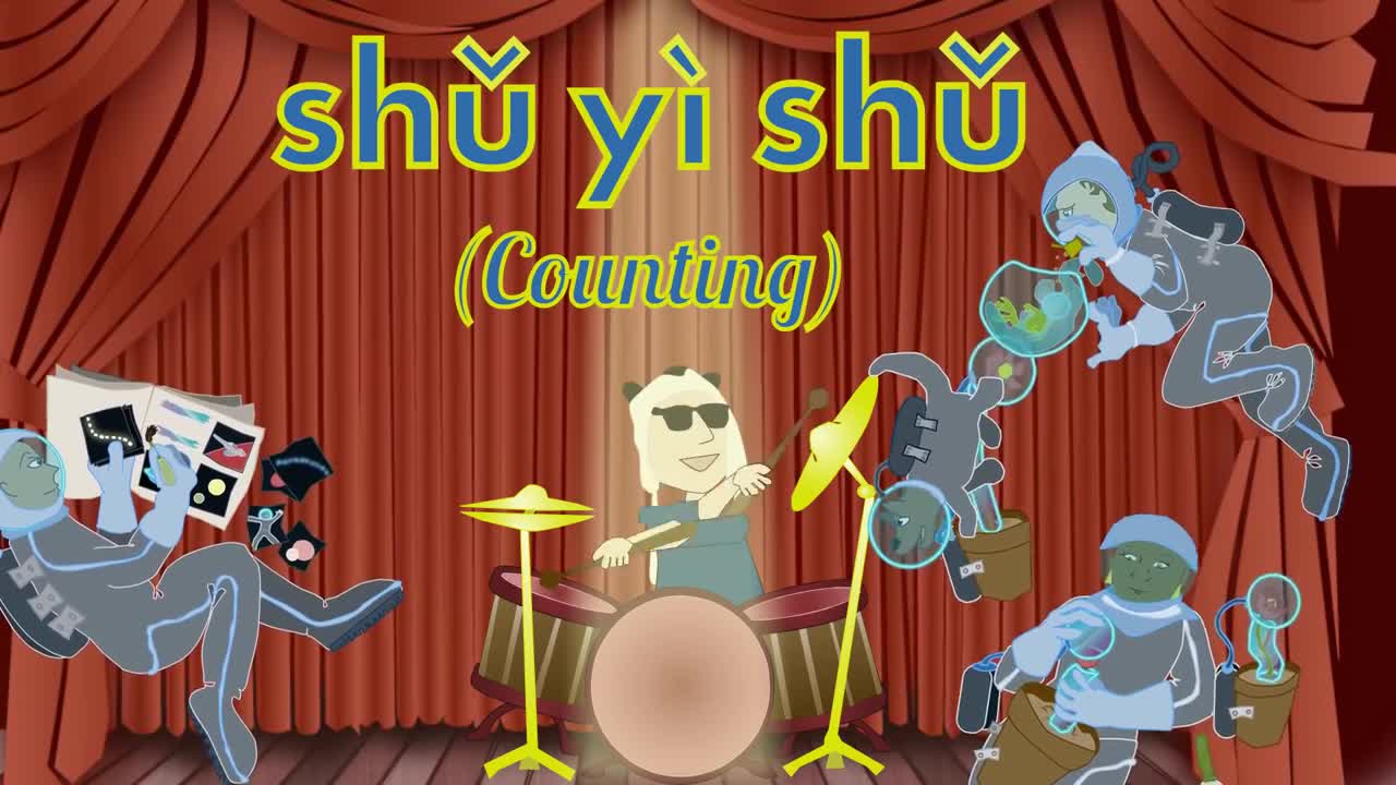 Chinese Song for Kids _ Kids Love Learning to Count 1-10 this Way