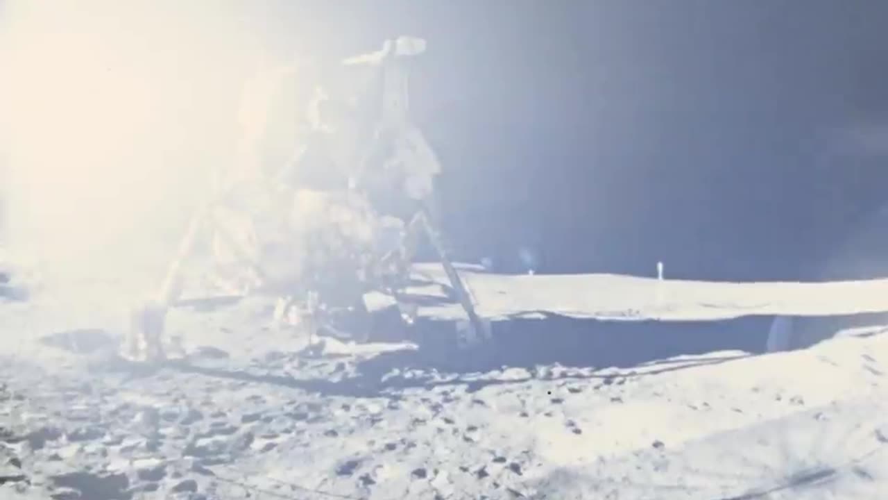 Apollo 14 in 24fps: Landing, Moonwalk & Liftoff