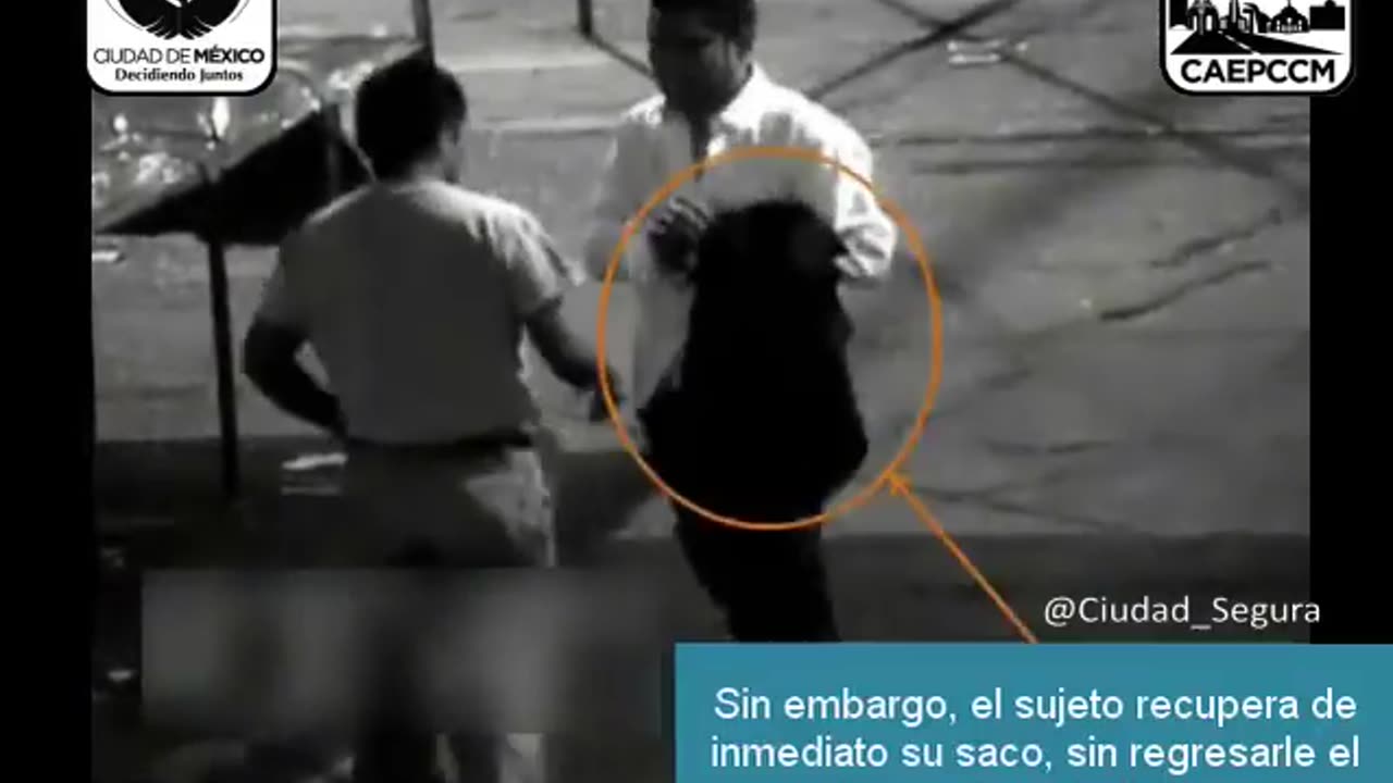 Robo a Transeúnte con violencia C5-CDMX