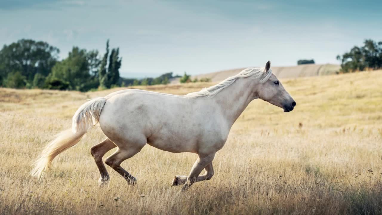 3 MINUTES of BEAUTIFUL PALOMINO HORSES