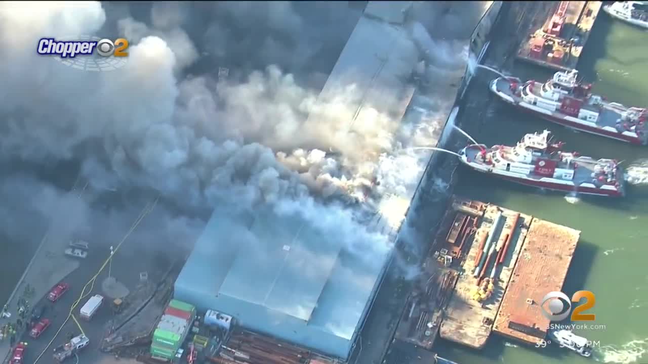 FDNY says it could take days to put out 3-alarm Red Hook fire