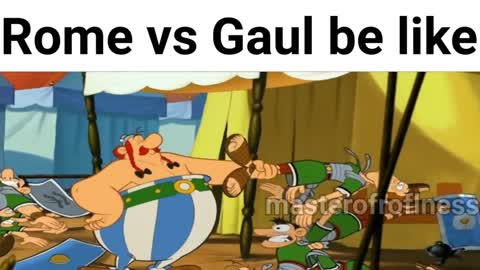 Rome vs Gaul be like