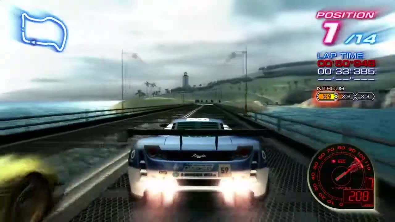 Ridge Racer 6 Basic Route #108 Gameplay(Career Walkthrough)