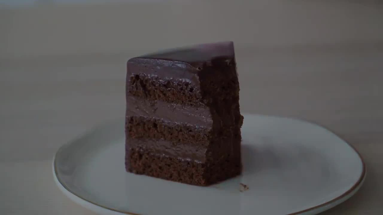 A Moist, Smooth Chocolate Cake