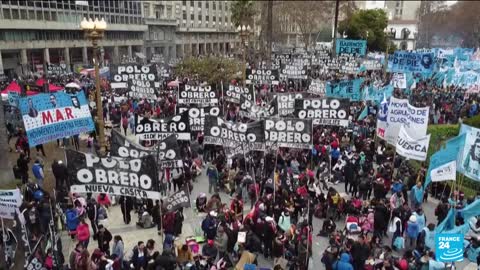 Thousands protest against government in inflation-ravaged Argentina • FRANCE 24 English