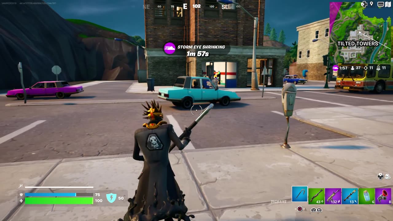 playing fortnite (comp)