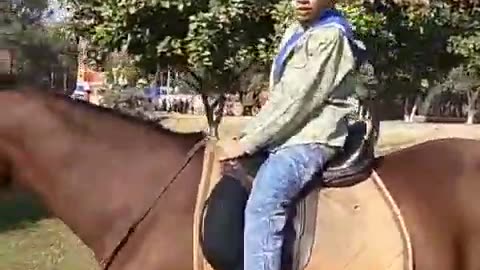 Horse riding