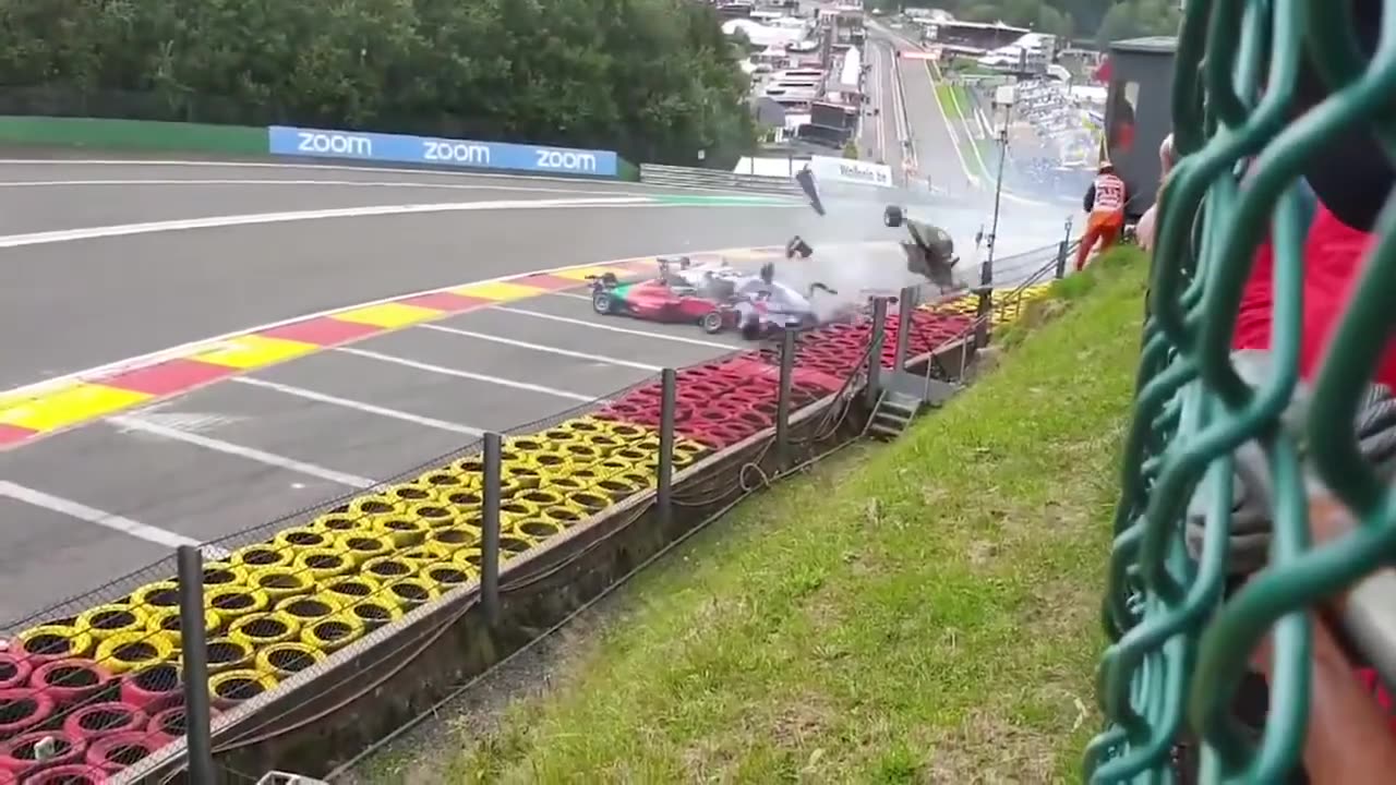 Too Fast and Furious Race Car crashes....